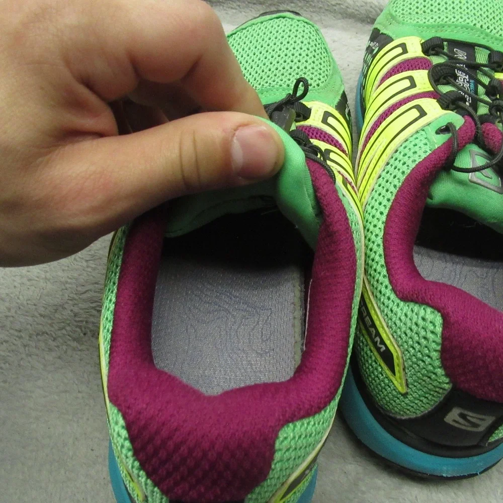 Salomon Women 7 Running Shoes‎ Green X-Scream Lightweight Cushioned Athletic